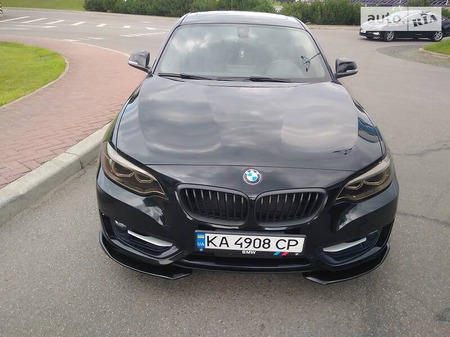 BMW 228 2015  випуску Київ з двигуном 2 л бензин купе автомат за 18400 долл. 