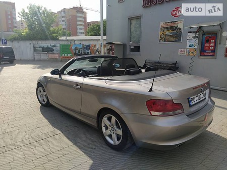 BMW 120 2008  випуску Тернопіль з двигуном 2 л бензин кабріолет автомат за 10500 долл. 