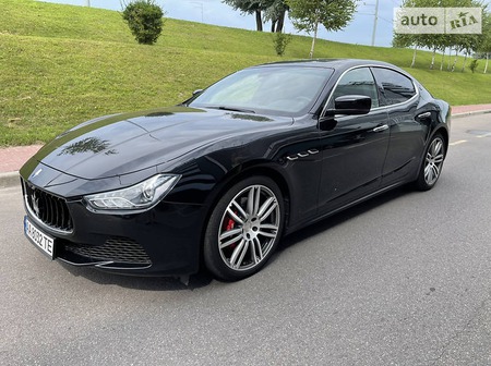 Maserati Ghibli 2014  випуску Київ з двигуном 3 л бензин седан автомат за 41000 долл. 