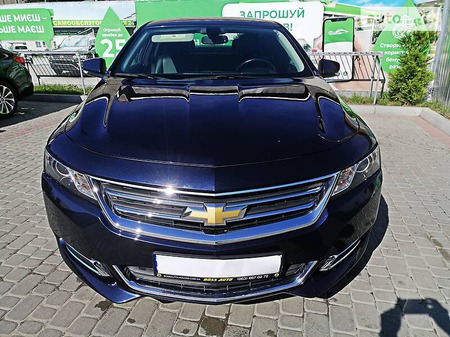 Chevrolet Impala 2018  випуску Івано-Франківськ з двигуном 2.5 л бензин седан автомат за 15650 долл. 