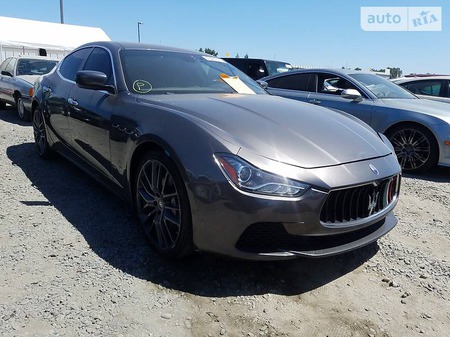 Maserati Ghibli 2014  випуску Київ з двигуном 3 л бензин седан автомат за 13500 долл. 