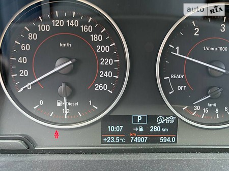 BMW 118 2016  випуску Одеса з двигуном 2 л дизель хэтчбек автомат за 17900 долл. 