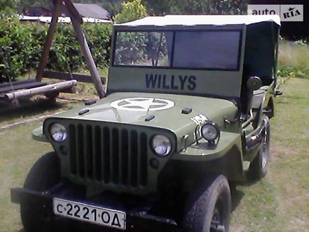 Willys MB 1943  випуску Івано-Франківськ з двигуном 2.2 л бензин позашляховик механіка за 12500 долл. 