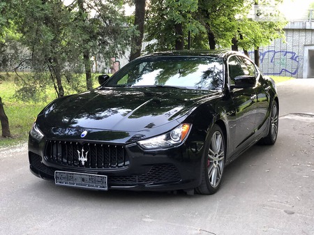 Maserati Ghibli 2015  випуску Київ з двигуном 3 л бензин седан автомат за 33900 долл. 