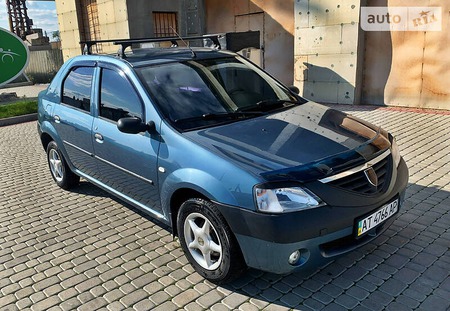 Dacia Logan 2008  випуску Івано-Франківськ з двигуном 1.4 л бензин седан механіка за 4100 долл. 