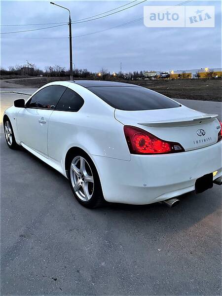 Infiniti G37 2008  випуску Запоріжжя з двигуном 3.7 л бензин купе автомат за 13999 долл. 