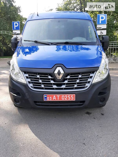 Renault Master 2016  випуску Полтава з двигуном 2.3 л дизель мінівен механіка за 14650 долл. 