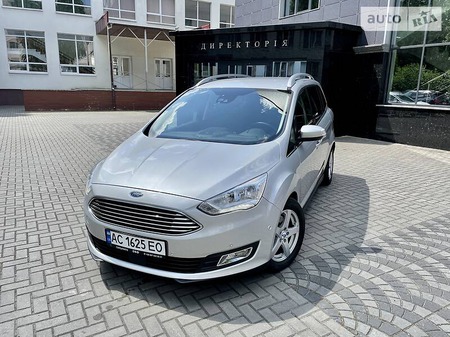 Ford C-Max 2015  випуску Луцьк з двигуном 2 л дизель мінівен автомат за 14900 долл. 