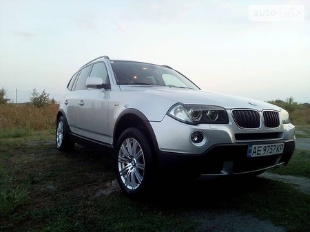 BMW X3 2008  випуску Дніпро з двигуном 2 л дизель позашляховик механіка за 11500 долл. 
