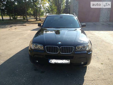 BMW X3 2007  випуску Донецьк з двигуном 2.5 л бензин позашляховик автомат за 12555 долл. 