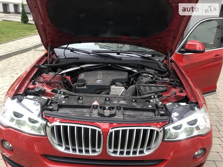 BMW X3 2015  випуску Івано-Франківськ з двигуном 2 л бензин позашляховик автомат за 20600 долл. 