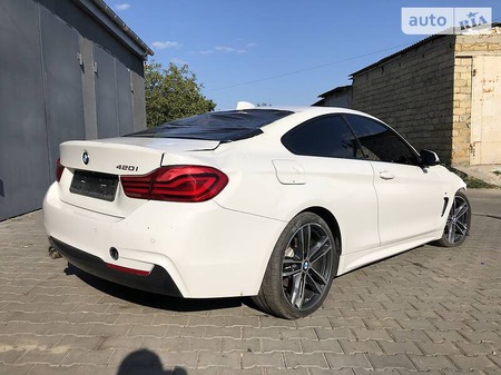 BMW 420 2018  випуску Одеса з двигуном 0 л бензин купе автомат за 12800 долл. 