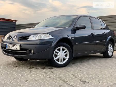 Renault Megane 2008  випуску Київ з двигуном 1.6 л бензин седан автомат за 6350 долл. 