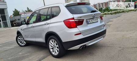 BMW X3 2013  випуску Дніпро з двигуном 2 л бензин позашляховик автомат за 15999 долл. 