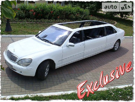 Mercedes-Benz S 500 1999  випуску Київ з двигуном 5 л  лімузин автомат за 10000 долл. 