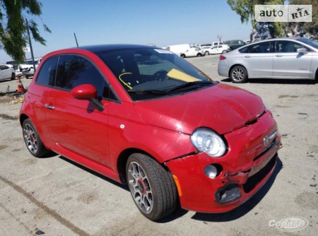 Fiat 500 2015  випуску Одеса з двигуном 0 л бензин хэтчбек автомат за 1800 долл. 