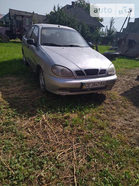 Daewoo Lanos 2007  випуску Чернівці з двигуном 0 л бензин седан механіка за 1500 долл. 