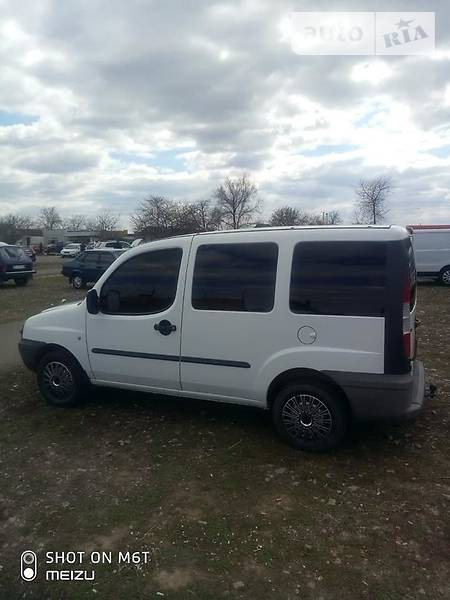 Fiat Doblo 2002  випуску Херсон з двигуном 1.9 л дизель мінівен механіка за 4400 долл. 