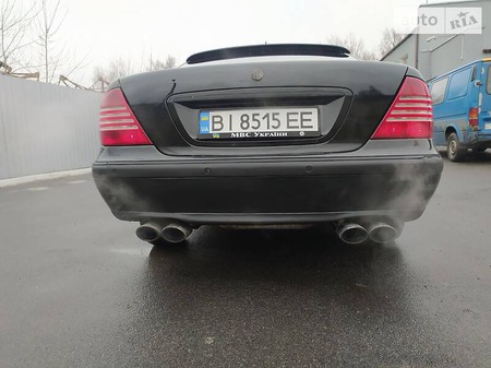 Mercedes-Benz S 430 2000  випуску Полтава з двигуном 4.3 л бензин седан автомат за 4950 долл. 