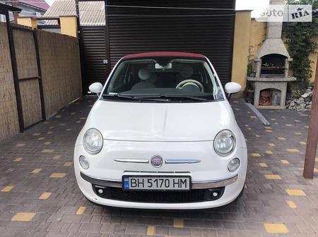 Fiat 500 2010  випуску Одеса з двигуном 1.4 л бензин кабріолет автомат за 7900 долл. 