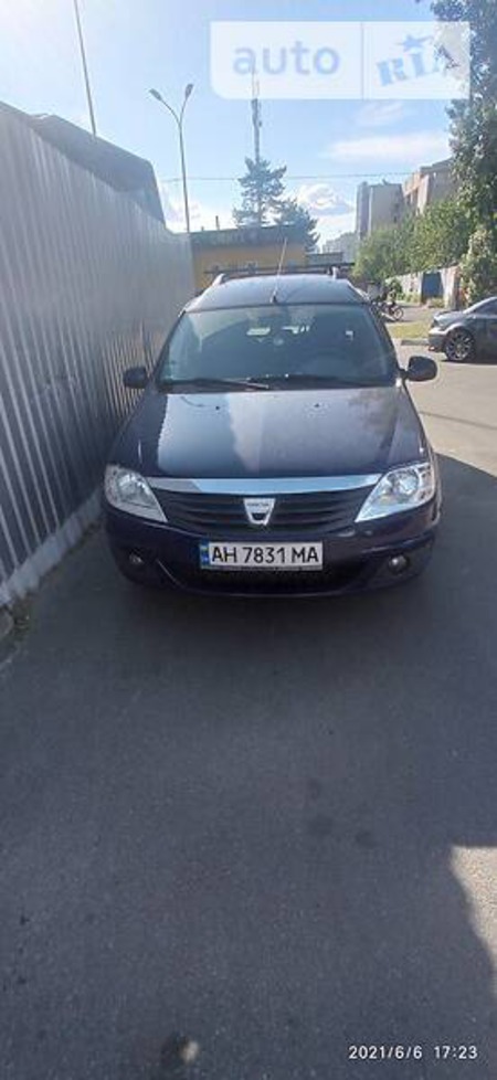 Dacia Logan MCV 2009  випуску Київ з двигуном 1.5 л дизель універсал  за 5800 долл. 