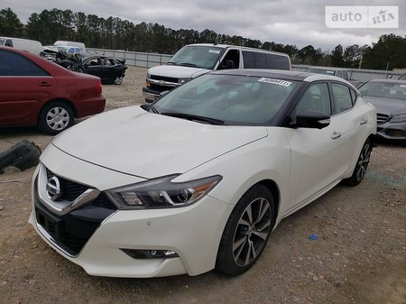 Nissan Maxima 2016  випуску Київ з двигуном 0 л бензин седан автомат за 6200 долл. 