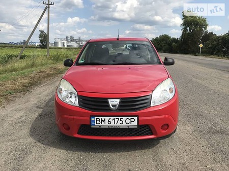 Dacia Sandero 2009  випуску Суми з двигуном 1.2 л бензин хэтчбек механіка за 4900 долл. 