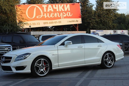 Mercedes-Benz CLS 63 AMG 2014  випуску Дніпро з двигуном 5.5 л бензин седан автомат за 45000 долл. 