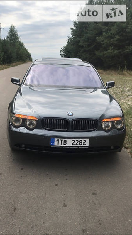BMW 735 2002  випуску Луцьк з двигуном 3.6 л бензин седан автомат за 4750 долл. 