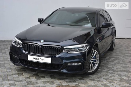 BMW 540 2017  випуску Київ з двигуном 3 л бензин седан автомат за 37000 євро 