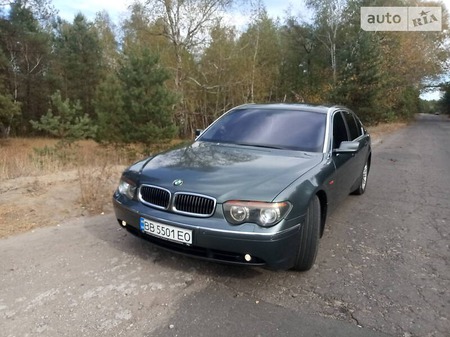 BMW 745 2003  випуску Луганськ з двигуном 4.4 л бензин седан автомат за 6600 долл. 