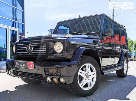 Mercedes-Benz G 500 2002  випуску Харків з двигуном 5 л бензин позашляховик автомат за 22990 долл. 