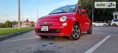 Fiat Cinquecento 2011  випуску Вінниця з двигуном 1.4 л бензин кабріолет автомат за 9000 долл. 