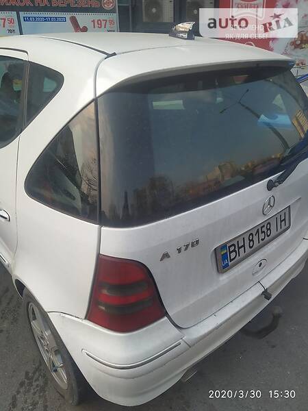 Mercedes-Benz A 170 2001  випуску Одеса з двигуном 1.9 л дизель хэтчбек автомат за 4000 долл. 