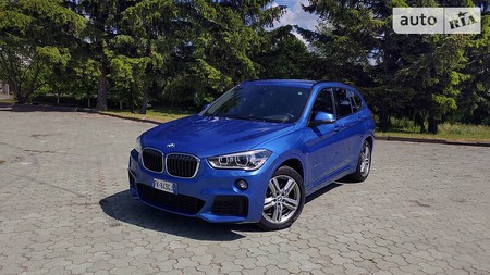 BMW X1 2017  випуску Рівне з двигуном 2 л дизель позашляховик автомат за 26300 долл. 