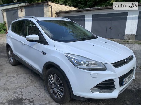 Ford Kuga 2013  випуску Київ з двигуном 2 л дизель позашляховик автомат за 14200 долл. 