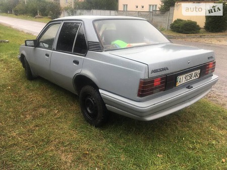 Opel Ascona 1987  випуску Київ з двигуном 1.6 л дизель седан механіка за 1300 долл. 