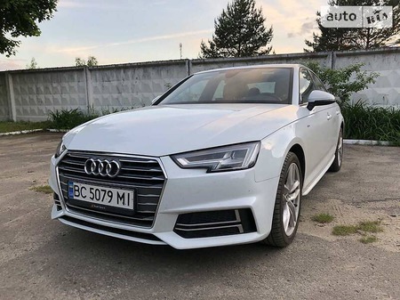 Audi A4 Limousine 2016  випуску Львів з двигуном 2 л бензин седан автомат за 21100 долл. 