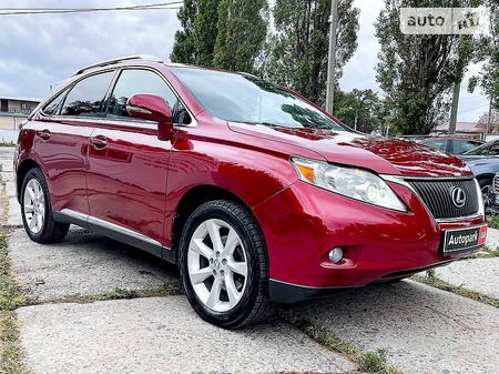 Lexus RX 350 2010  випуску Харків з двигуном 3.5 л бензин позашляховик автомат за 20890 долл. 