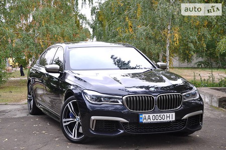 BMW 760 2017  випуску Київ з двигуном 6.6 л бензин седан автомат за 76000 долл. 