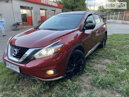 Nissan Murano 2017  випуску Харків з двигуном 3.5 л бензин позашляховик автомат за 23950 долл. 