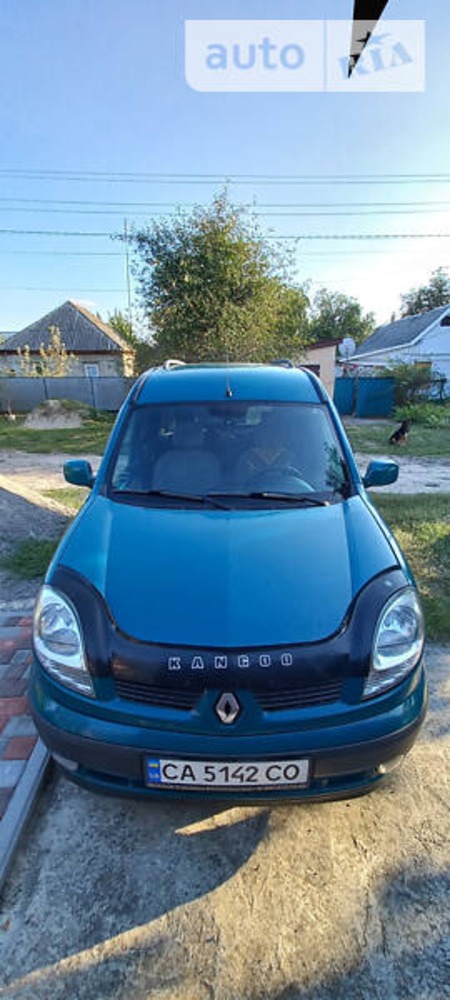 Renault Kangoo 2003  випуску Черкаси з двигуном 1.5 л дизель мінівен механіка за 4400 долл. 