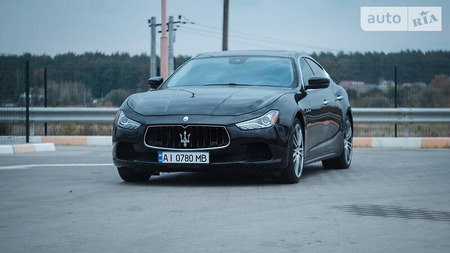 Maserati Ghibli 2016  випуску Київ з двигуном 3 л бензин седан автомат за 45000 долл. 