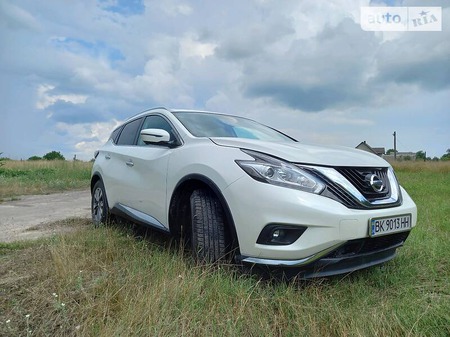 Nissan Murano 2016  випуску Херсон з двигуном 3.5 л бензин позашляховик автомат за 19899 долл. 