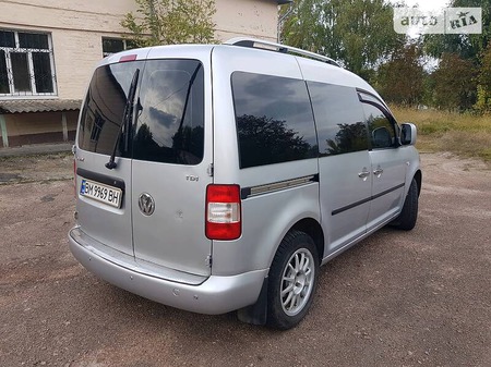 Volkswagen Caddy 2006  випуску Чернігів з двигуном 1.9 л дизель мінівен автомат за 6150 долл. 