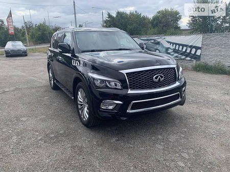 Infiniti QX80 2016  випуску Харків з двигуном 5.6 л бензин позашляховик автомат за 42500 долл. 