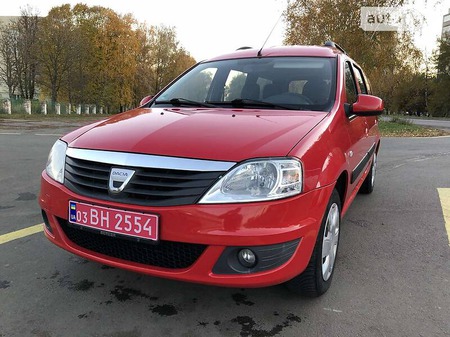 Dacia Logan MCV 2009  випуску Суми з двигуном 1.6 л бензин універсал механіка за 5950 долл. 