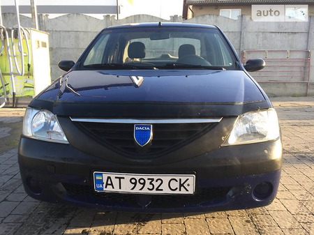 Dacia Logan 2006  випуску Івано-Франківськ з двигуном 1.4 л бензин седан механіка за 3200 долл. 