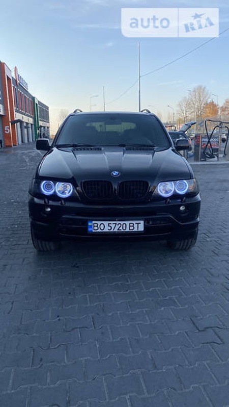 BMW X5 2001  випуску Тернопіль з двигуном 2.9 л дизель позашляховик автомат за 8888 долл. 