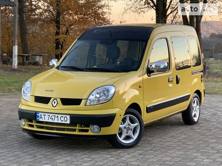Renault Kangoo 2006  випуску Івано-Франківськ з двигуном 1.5 л дизель мінівен механіка за 4999 долл. 
